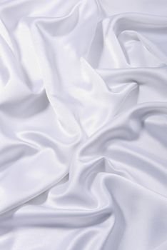 a white silk fabric