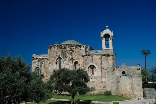 The Crusades-era Church of St. John-Mark in Byblos, Lebanon