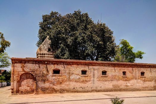 Gorakh Nath Temple in Gor Khuttree historical site, Tehsil park in Peshawar, Pakistan