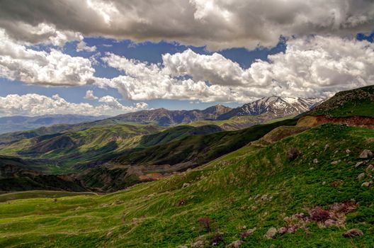 Selim pass, on the road to Sevan Lake Armenia