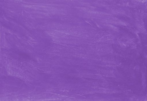Purple painted textured abstract background with brush strokes in gray and black shades