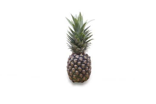 pine apple on white isolated.