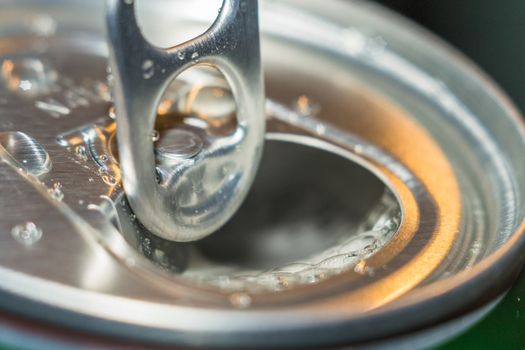 open beer close-up beer macro photo water