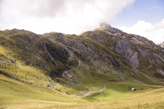 The Lac Grand Maison at the Glandon and Croix de Fer