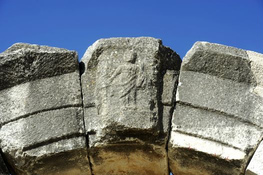 Ruins of ancient Greece near Thessaloniki in Phillipi