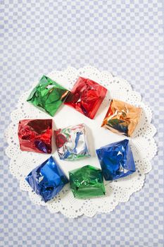 Traditional Dom Rodrigo dessert from Portuguese cuisine of conventual recipes typical of the Algarve region.