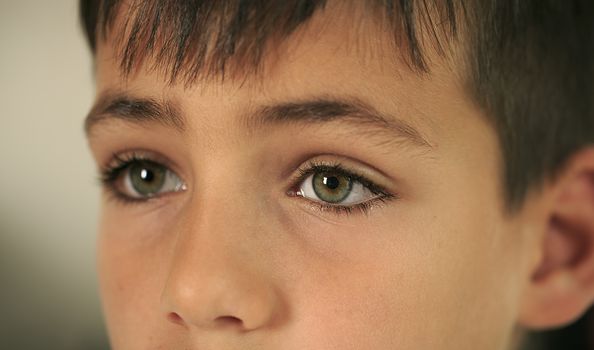 Green eyes boy 