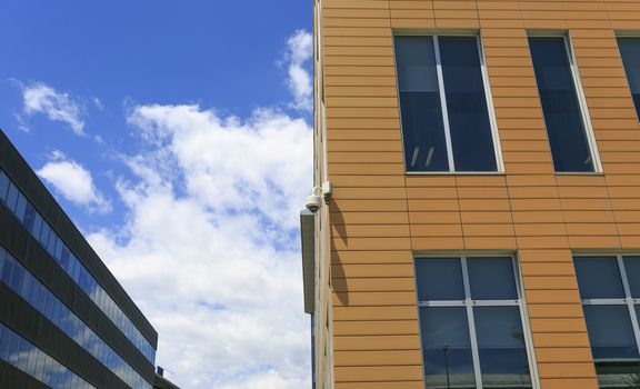 Security  Camera in Orange offices building 