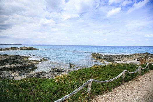 Beach in Formentera ,balearic islands ,Spain