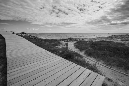 Formentera black and white