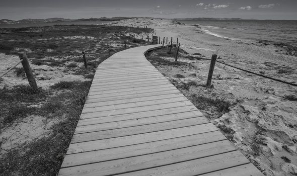 Formentera black and white