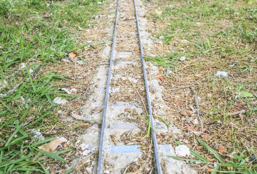 Miniature  railway in the park