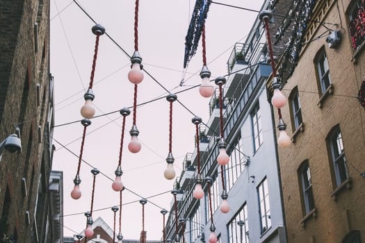 Light bulbs in London