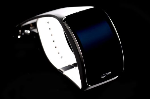 Close up of stylish Digital smart clock