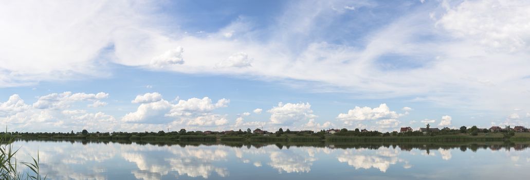 blue sky, natural clouds, nature series