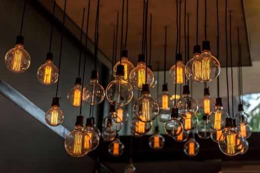 Beautiful Vintage Lighting decor for building interiors.