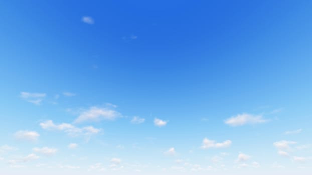 Cloudy blue sky abstract background, blue sky background with tiny clouds, 3d illustration