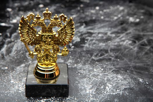 Russian Symbol Gold Eagle Studio quality