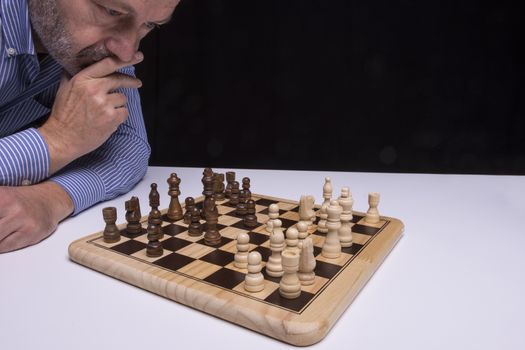 A chess game