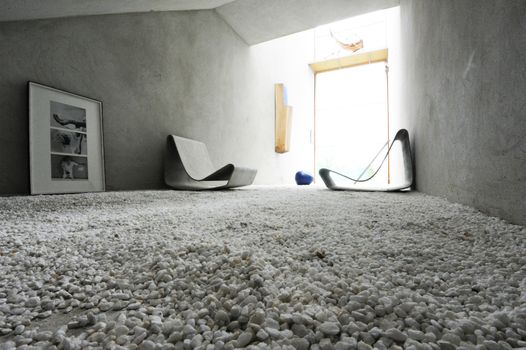 Spacious Interior of Museum of Modern Art