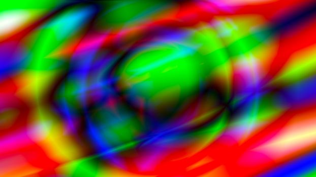 Abstract background with psychedelic art. 3d rendering