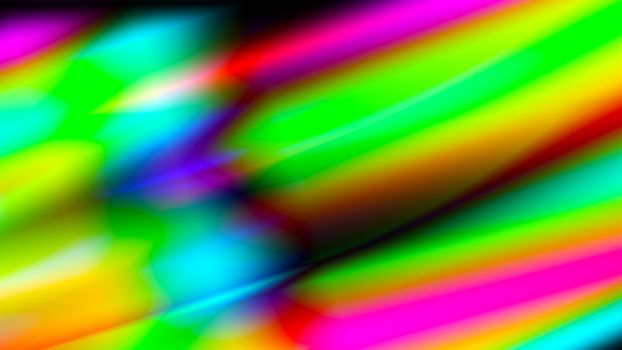 Abstract background with psychedelic art. 3d rendering