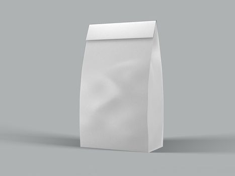 paper package for products on light background