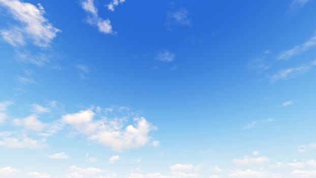 Cloudy blue sky abstract background, blue sky background with tiny clouds, 3d illustration