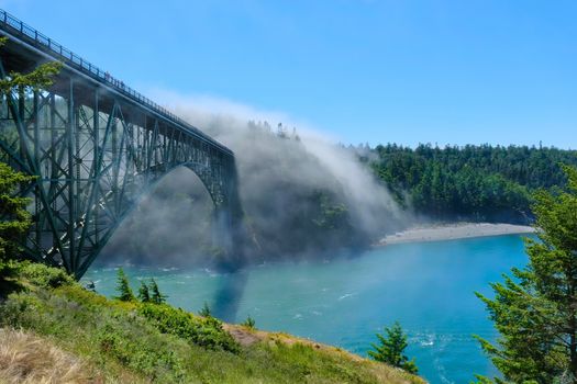 Anacortes. Whidbey Island. Strait of Juan de Fuca. Puget Sound.  WA. USA.