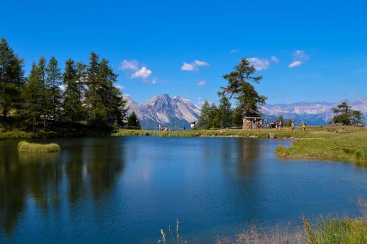 The Laune Lake in Summer