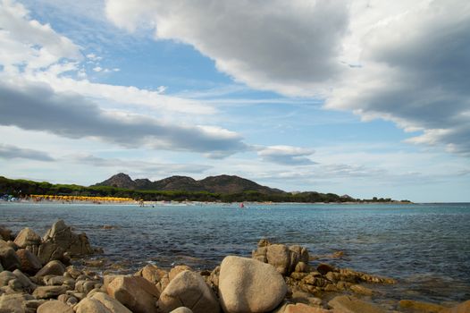 A beautiful view of Cala Ginepro in Sardinia