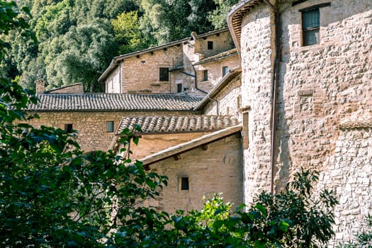 Umbria (Italy): a view of a small medieval village