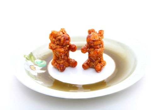 Caramel sugar Sweet Bear nut Dessert studio