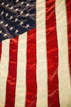 USA American flag background texture., stars and stripes