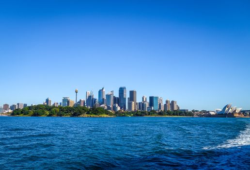 Sydney city center and Opera House panorama, Australia