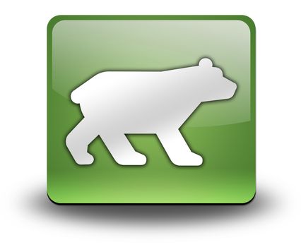 Icon, Button, Pictogram with Bear symbol