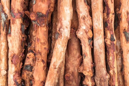 Pile firewood prepared for fireplace