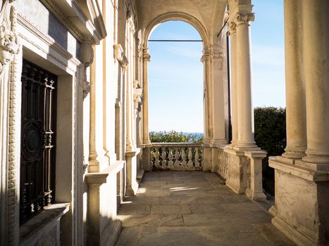 first chapel of the sacred mountain of Varese, unesco heritage of humanity