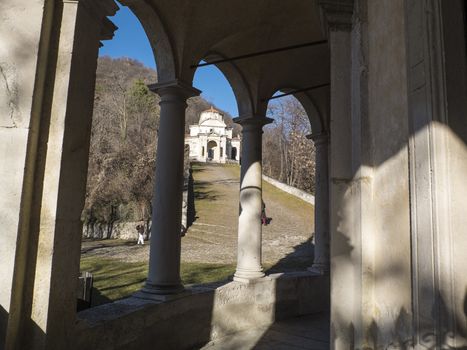 chapel of the sacred mountain of Varese, unesco heritage of humanity