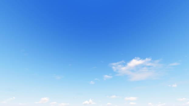 Cloudy blue sky abstract background, blue sky background with tiny clouds, 3d illustration