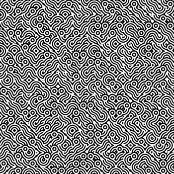 Illustration of a modern maze style background seamless