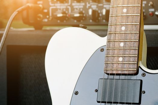Detail of Electric Guitar