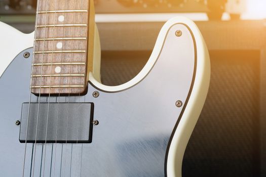 Detail of Electric Guitar