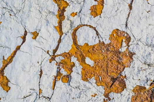 old plaster with red spots, old building texture plaster