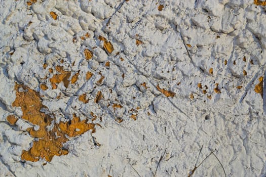 old plaster with red spots, old building texture plaster