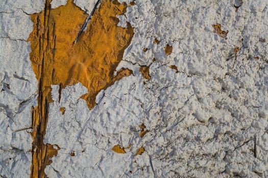 old plaster with red spots, old building texture plaster
