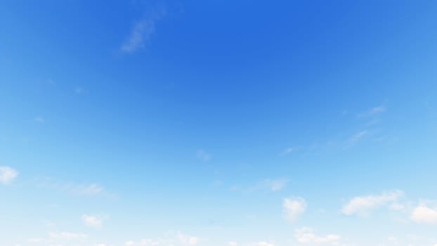 Cloudy blue sky abstract background, blue sky background with tiny clouds, 3d illustration