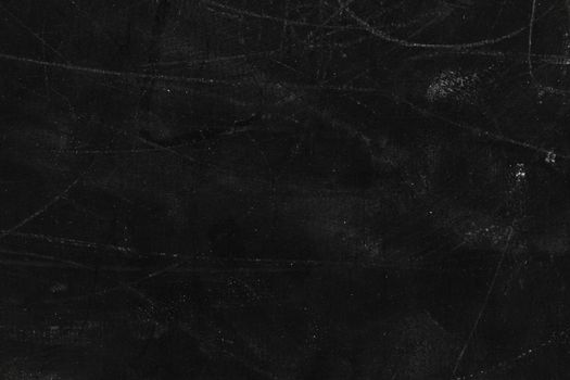 Close up of a black dirty chalkboard. Blackboard texture.