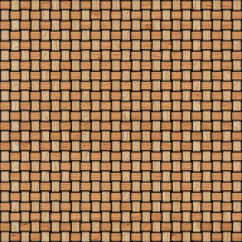 Wooden weave texture background. Abstract decorative wooden textured basket weaving background. Seamless pattern