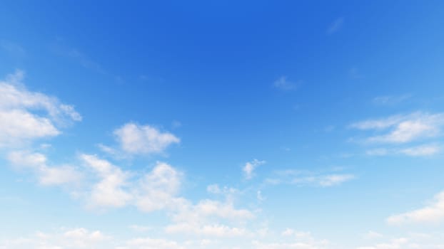 Cloudy blue sky abstract background, blue sky background with tiny clouds, 3d illustration